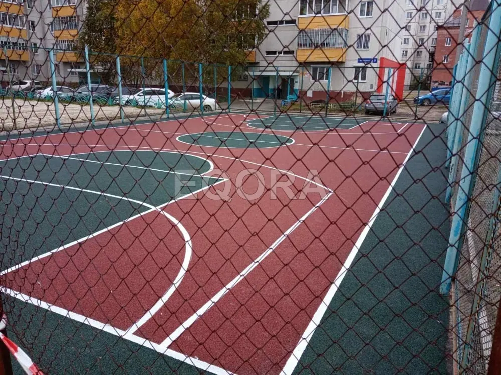 Резиновые покрытия из крошки для спортивных площадок в Электростали