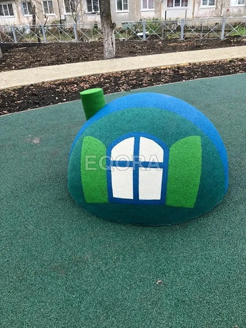 Геопластика на детских площадках и в ландшафтном дизайне в Электростали