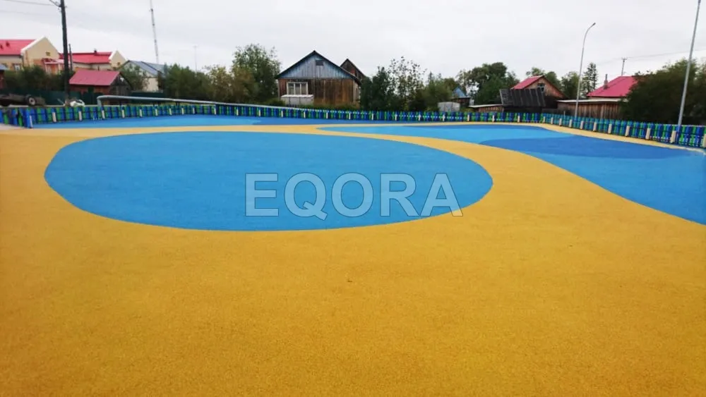 Укладка бесшовных резиновых покрытий в Электростали